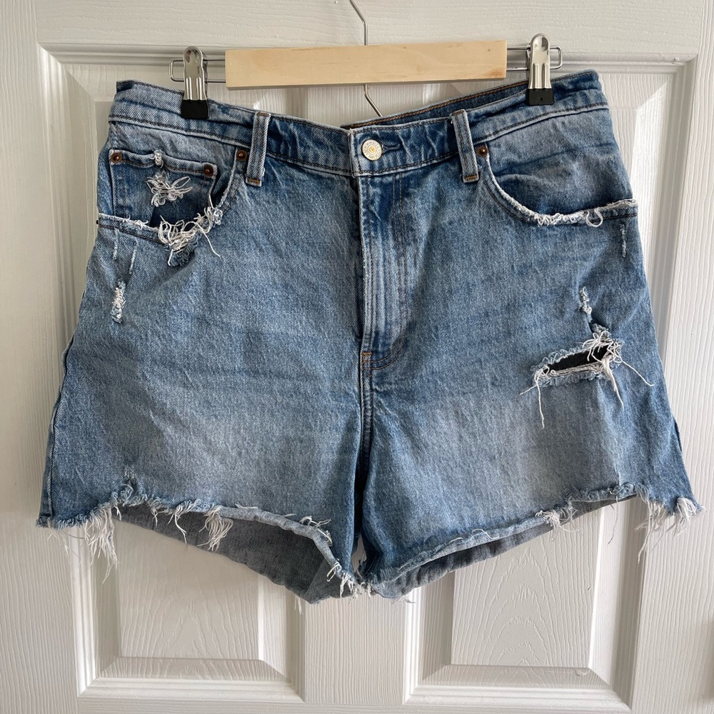 Abercrombie & Fitch Curve Love Mom Shorts - 14